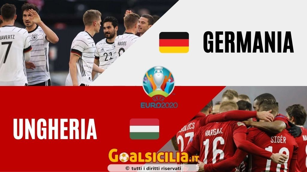 Euro 2020: pari tra Germania e Ungheria