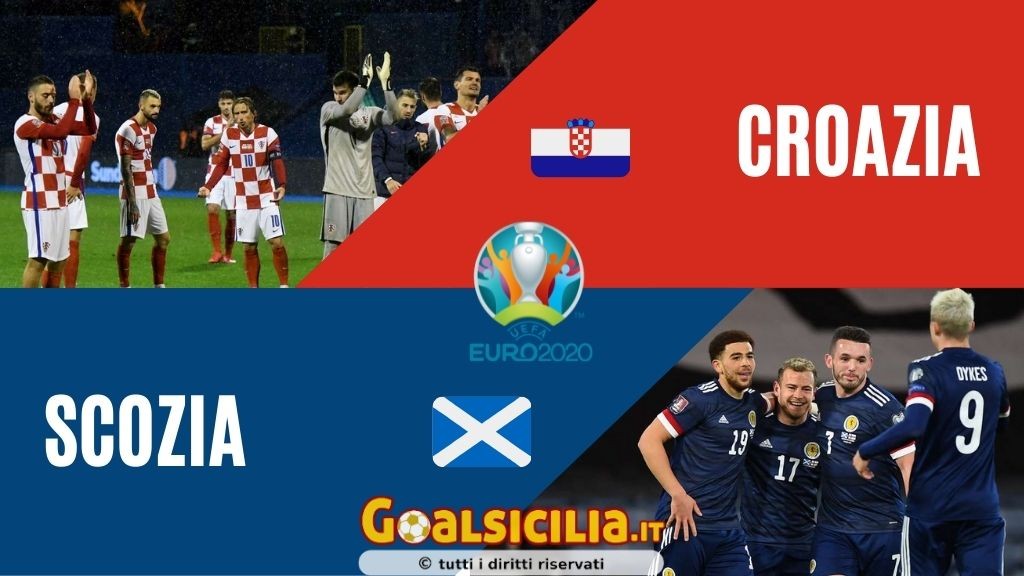 Euro 2020: tris della Croazia sulla Scozia
