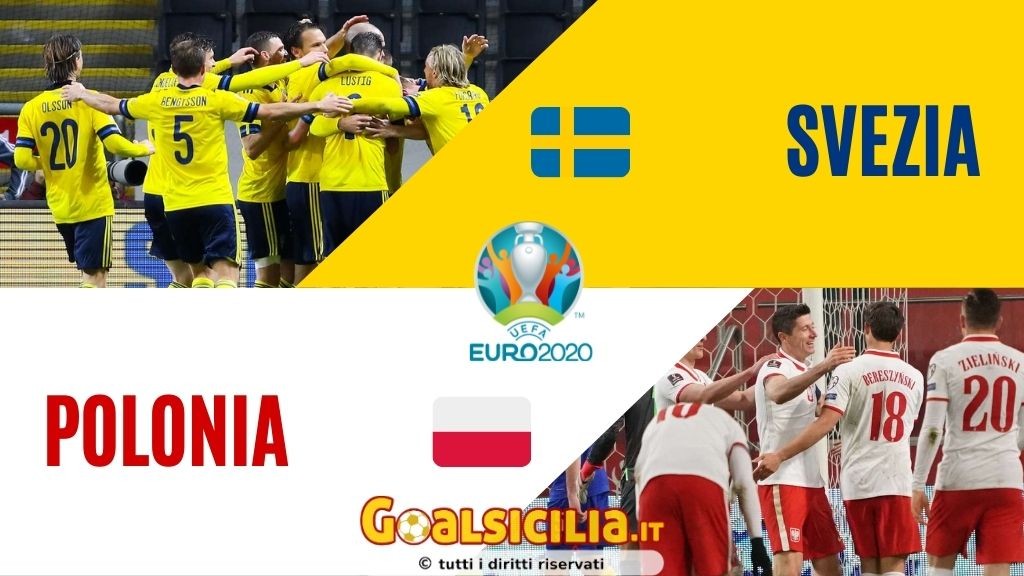 Euro 2020: Svezia in extremis sulla Polonia