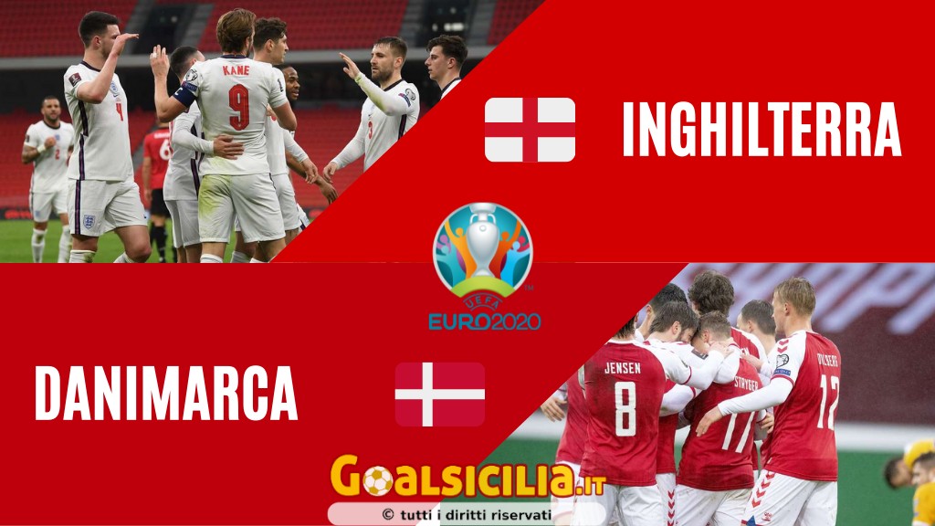 Euro 2020: l’Inghilterra raggiunge l’Italia, battuta la Danimarca ai supplementari