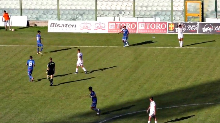 FC MESSINA-GELBISON 2-0: gli highlights del match (VIDEO)
