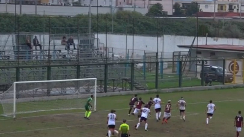 REAL AVERSA-FC MESSINA 2-1: gli highlights (VIDEO)