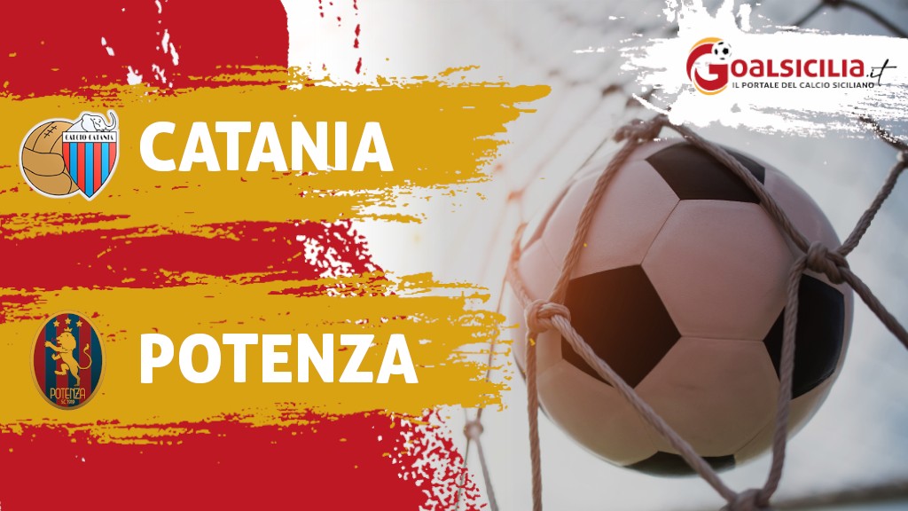 Catania-Potenza: 2-1 il finale del match-Il tabellino