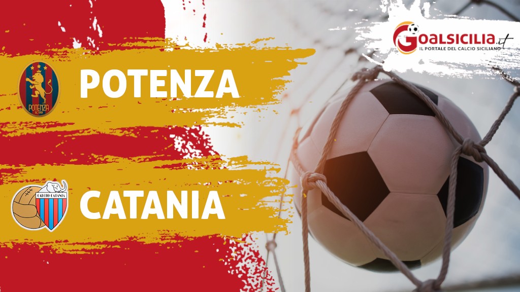 Potenza-Catania 2-2: game over al "Viviani"-Il tabellino