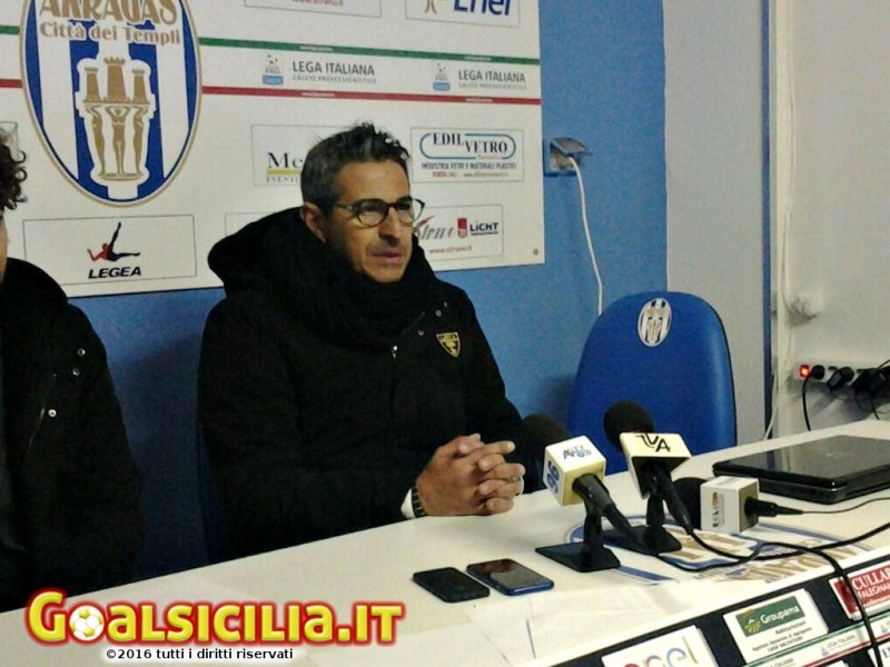 Lecce, Padalino: ''L'Akragas ha giocato bene, ma noi abbiamo meritato''