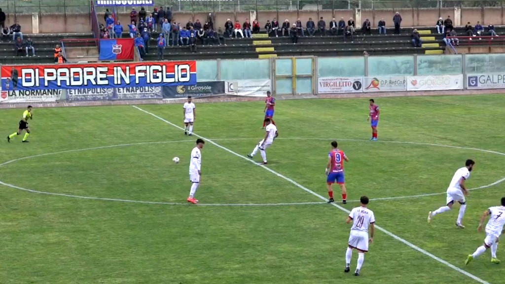 PATERNÒ-ACIREALE 1-0: gli highlights (VIDEO)