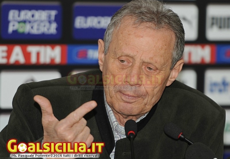 Palermo, Zamparini: “Amareggiato, con 2 punti in più saremmo già in A. Ho fiducia per i play off...”