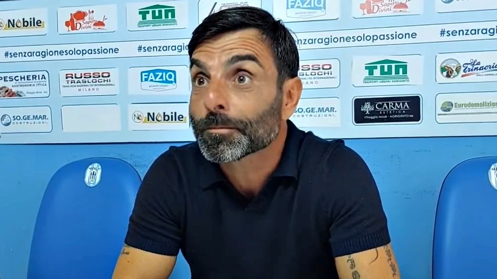 Leonfortese, Catania: “Sul primo gol c’è stato un errore arbitrale, con l’Akragas ce la siamo giocata a viso aperto”