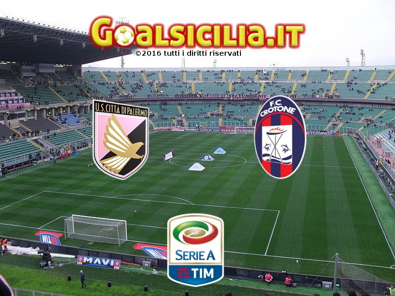 Palermo-Crotone: 1-0 all'intervallo