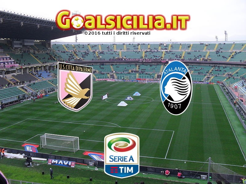 Palermo-Atalanta: 1-3 il finale