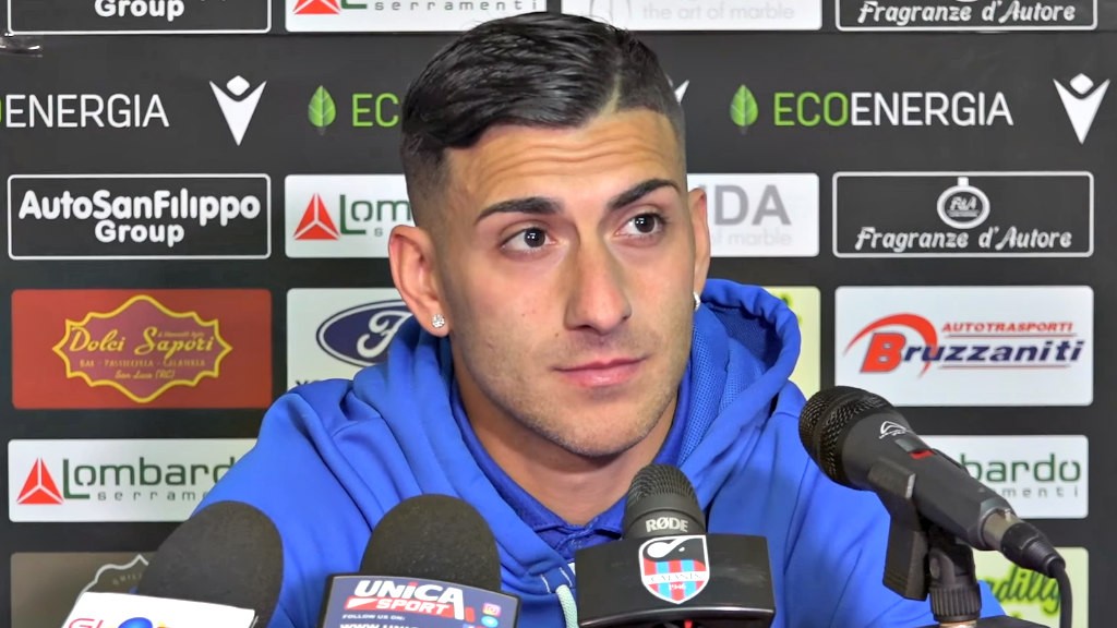 Catania, De Luca: “Da tanto tempo aspettavo questo gol, non dobbiamo pensare ai risultati delle rivali”