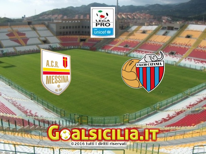 Messina-Catania: termina 1-2 la gara