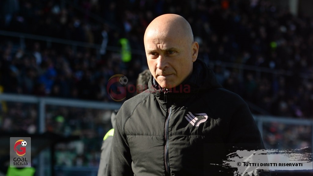 Palermo, Corini: “Volevamo vincerla, ma abbiamo avuto fretta. L'inerzia non è dalla nostra. Il gol annullato...”
