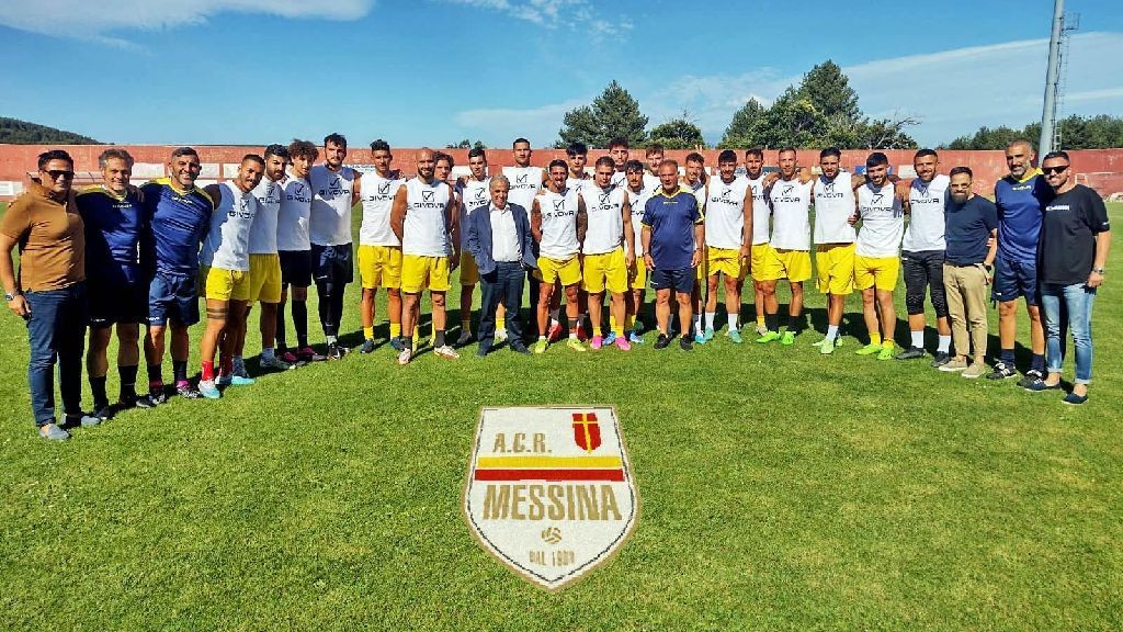 Messina: ieri Sciotto in visita alla squadra