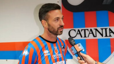 Catania, Di Carmine: “Vogliamo arrivare al meglio ai play off, dobbiamo rendere meglio per questi stupendi tifosi. I gol...”