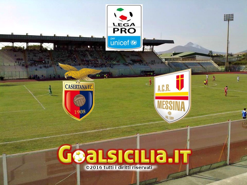 Casertana-Messina: il match finisce 0-0
