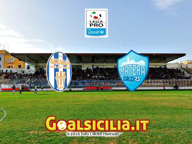 AKRAGAS-MATERA 1-0: gli highlights (VIDEO)