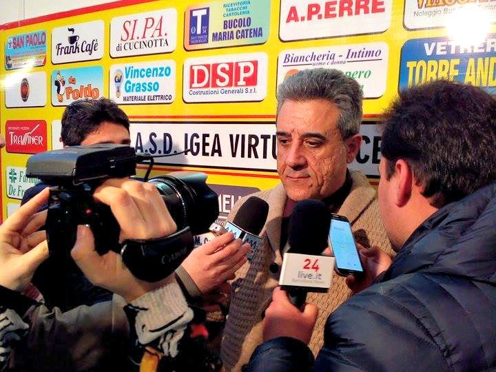 Igea Virtus, Grasso: ''Non ci tireremo mai indietro. Questo torneo è superiore rispetto a vecchia C2''