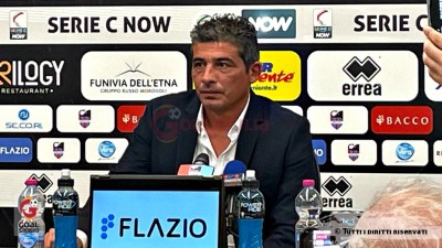 Catania, Tabbiani: “Latina squadra competitiva e ben organizzata, noi stiamo crescendo”-CONFERENZA