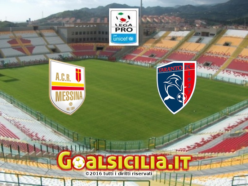 Messina-Taranto: la partita si chiude sul 3-1