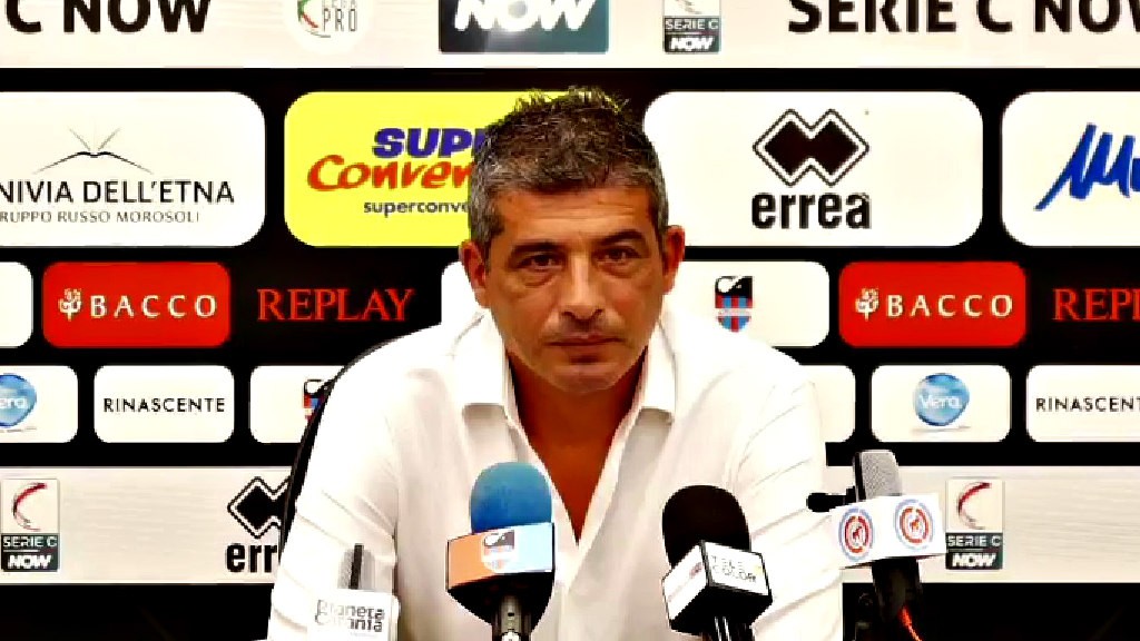 Catania, Tabbiani: “Juve Stabia organizzata, ben allenata e in fiducia. Faremo una partita di livello”-CONFERENZA