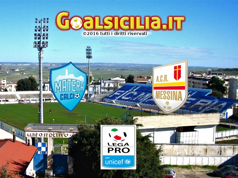 Matera-Messina: finisce 2-0 la prima frazione