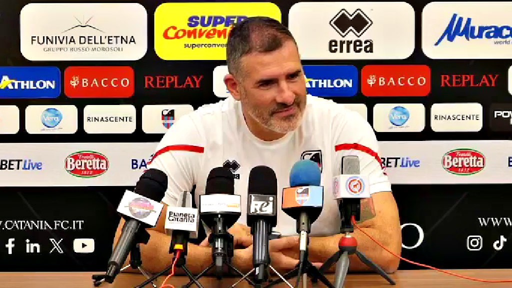 Catania, Lucarelli: “Se avessi potuto scegliere come vincere, avrei scelto un finale così. Vittoria fondamentale”