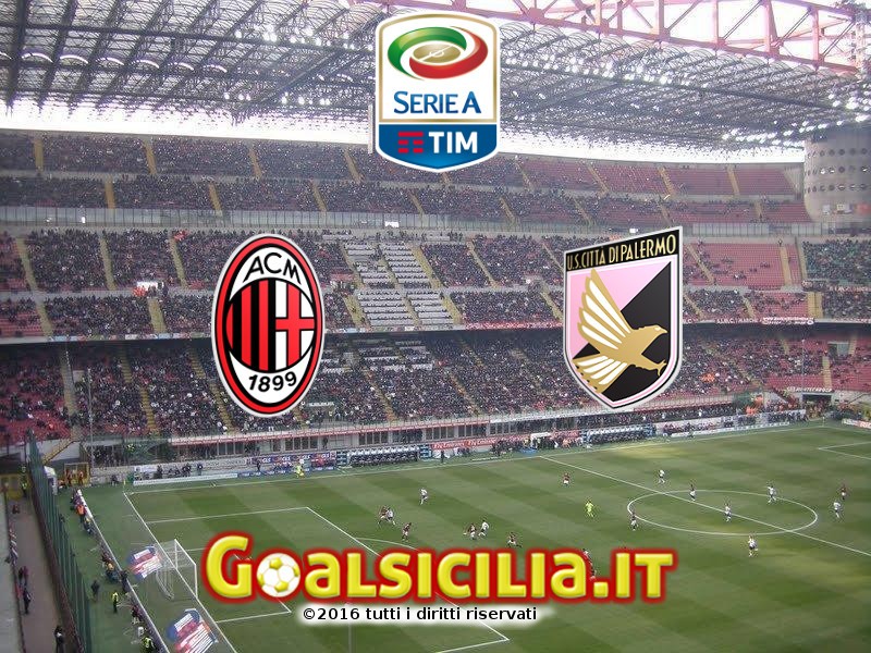 Milan-Palermo: 3-0 all'intervallo