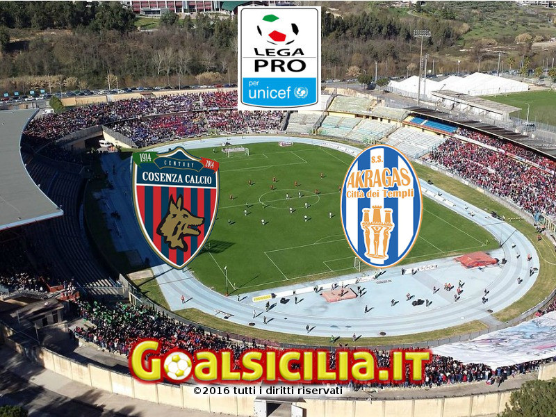 COSENZA-AKRAGAS 1-0: gli highlights (VIDEO)