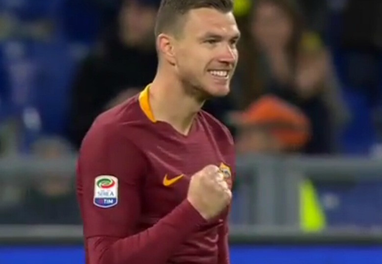Serie A: Roma di misura sul Torino con un gol pazzesco di Dzeko
