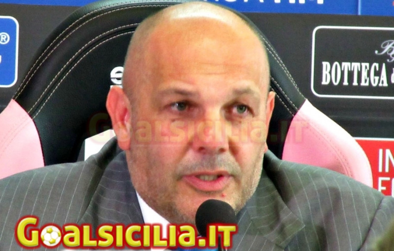 Palermo: oggi Tedino in sala stampa