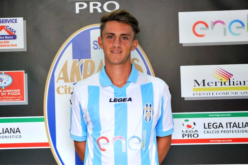 UFFICIALE - Akragas: il giovane centrocampista Greco torna in biancazzurro