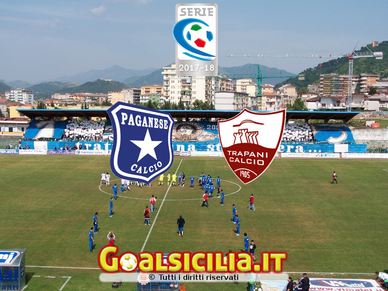 Paganese-Trapani: 0-0 il finale
