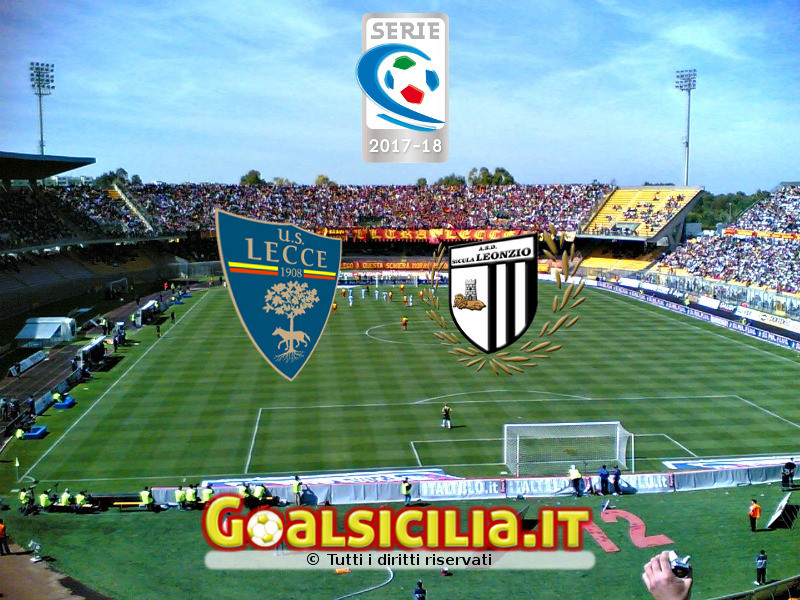 Lecce-Sicula Leonzio: 3-1 al 45’