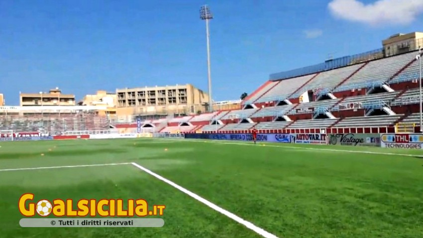 Trapani: ripresi gli allenamenti in vista del derby col Catania-Differenziato per Campagnacci e Minelli