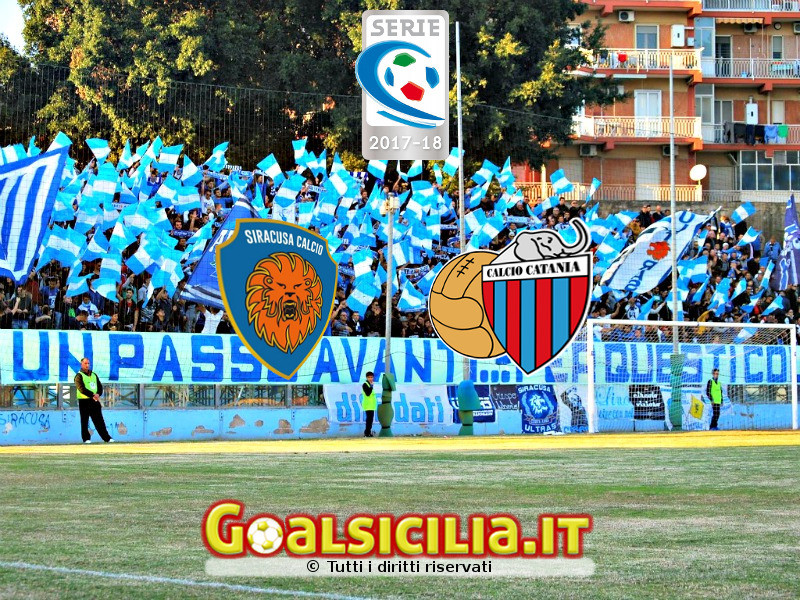 Siracusa-Catania: stadio De Simone completamente 'sold out' per il derby