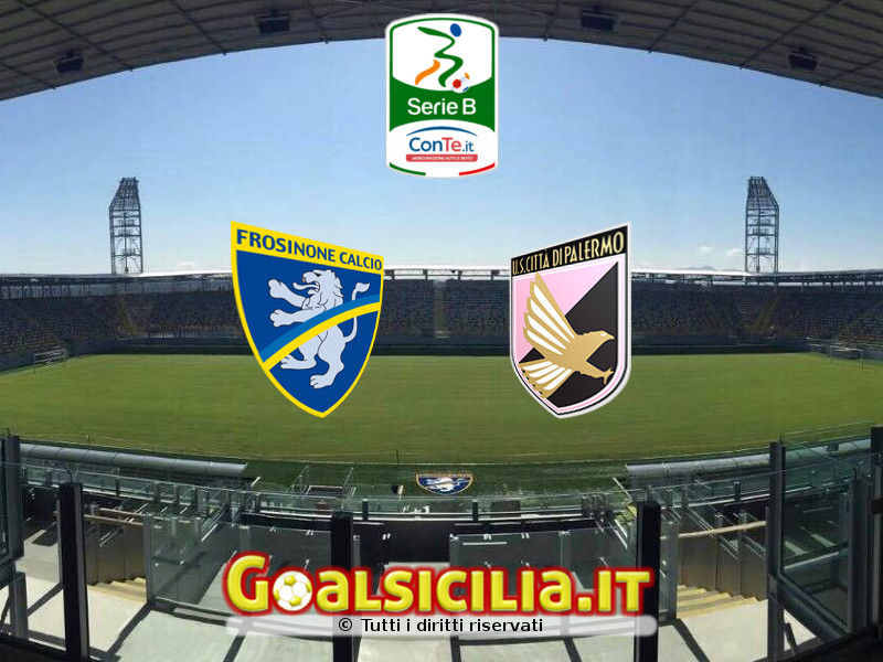 Frosinone-Palermo: 0-0 all'intervallo