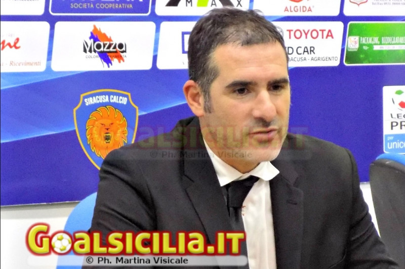 Catania, Lucarelli: ''Abbiamo giocato un solo tempo. Mi girano le scatole, dobbiamo essere più spietati...''