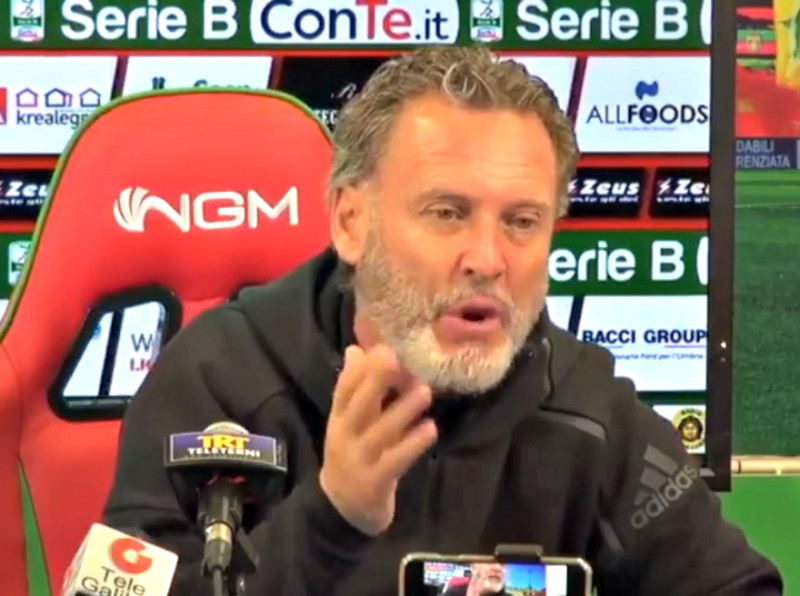 Ternana, Pochesci: ''Il nostro campionato è in salita, Palermo è di un'altra categoria. Tedino è un signore perché...''
