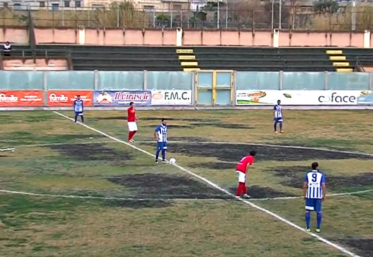 SANT'AGATA-CAMARO 1-1: gli highlights del match (VIDEO)
