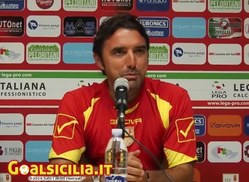 Bertotto: «Sono l’allenatore del Messina e svolgo regolarmente l’incarico»-il comunicato