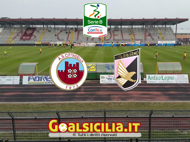 Cittadella-Palermo: 0-0 il finale-Il tabellino