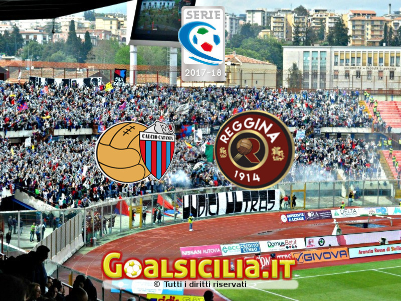 Catania-Reggina: 2-1 al triplice fischio