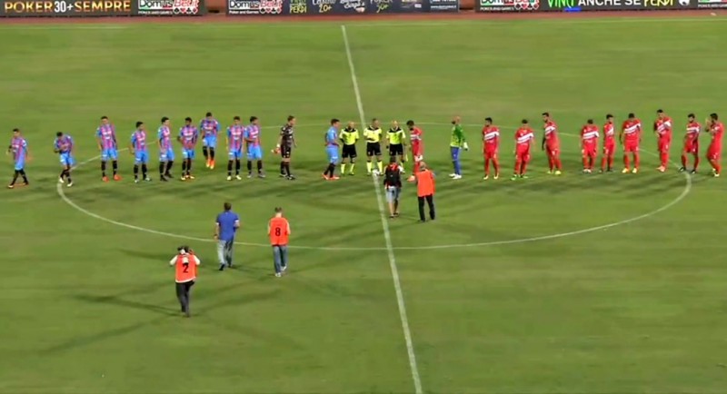 Catania-Akragas 0-0: inizia la ripresa