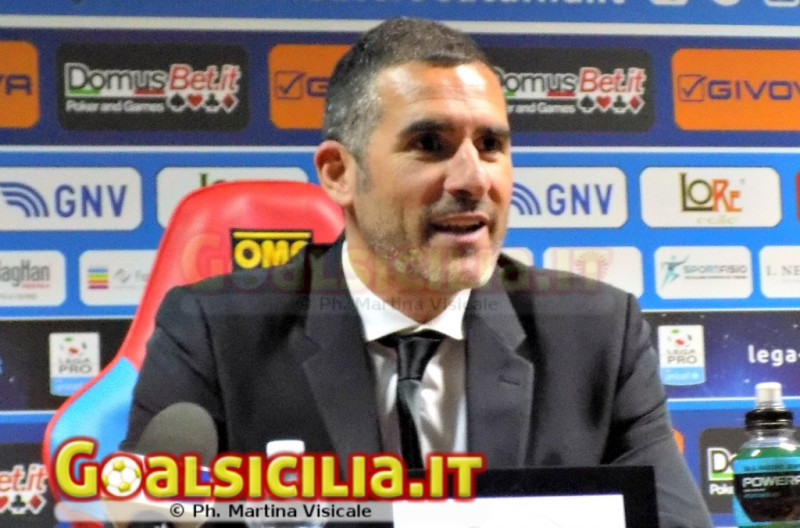 Catania: domani mister Lucarelli in conferenza stampa