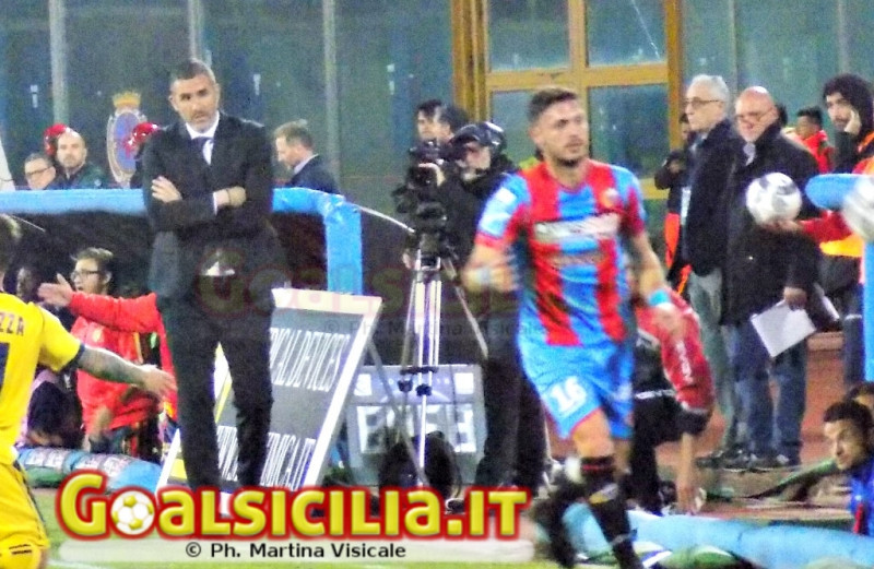Catania, Lucarelli: “Nostro campionato condizionato da errori arbitrali. Mai un episodio a favore”