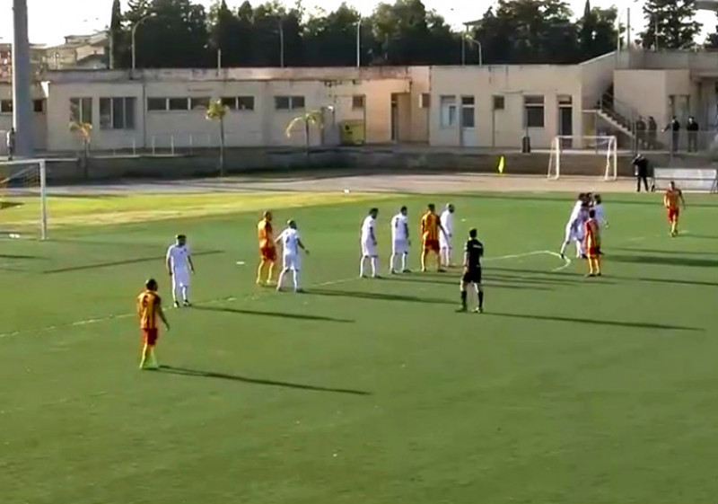 SANT'AGATA-SCORDIA 0-0: gli highlights del match (VIDEO)