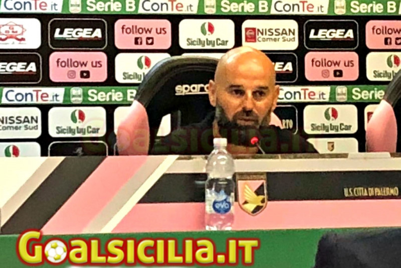 Palermo, Stellone: “Non pensiamo ai due risultati su tre, cercheremo subito il gol. Farò dei cambi, ma nessuna bocciatura”