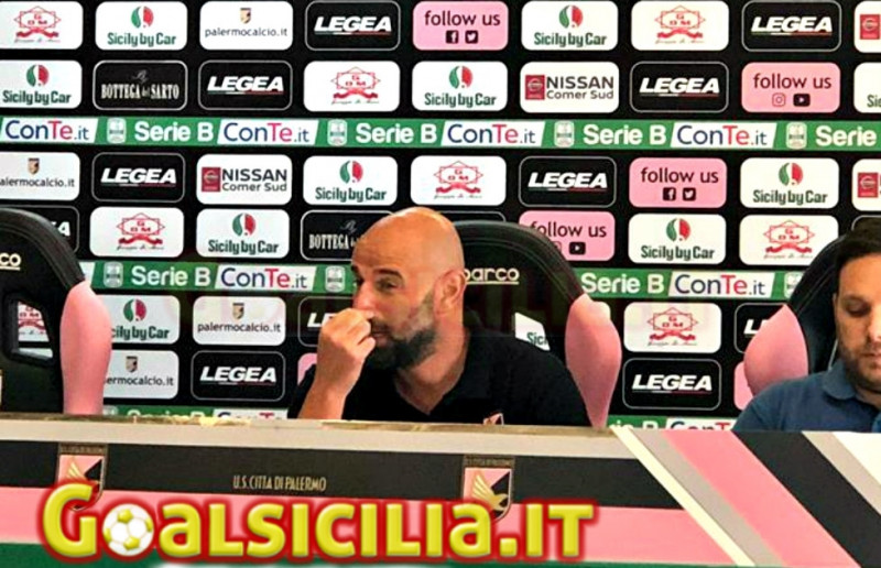 Palermo, Stellone: “Pescara verrà qui per giocare, fondamentale vincere i duelli. Vogliamo i tre punti”