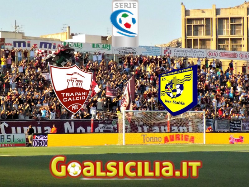Trapani-Juve Stabia: 1-2 il finale-Il tabellino